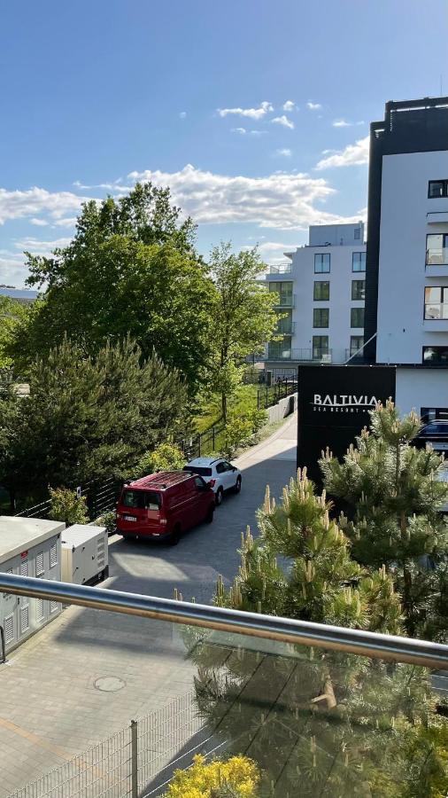 Apartament Przy Plazy Arka , Z Widokiem Na Morze :) Großmöllen Exterior foto